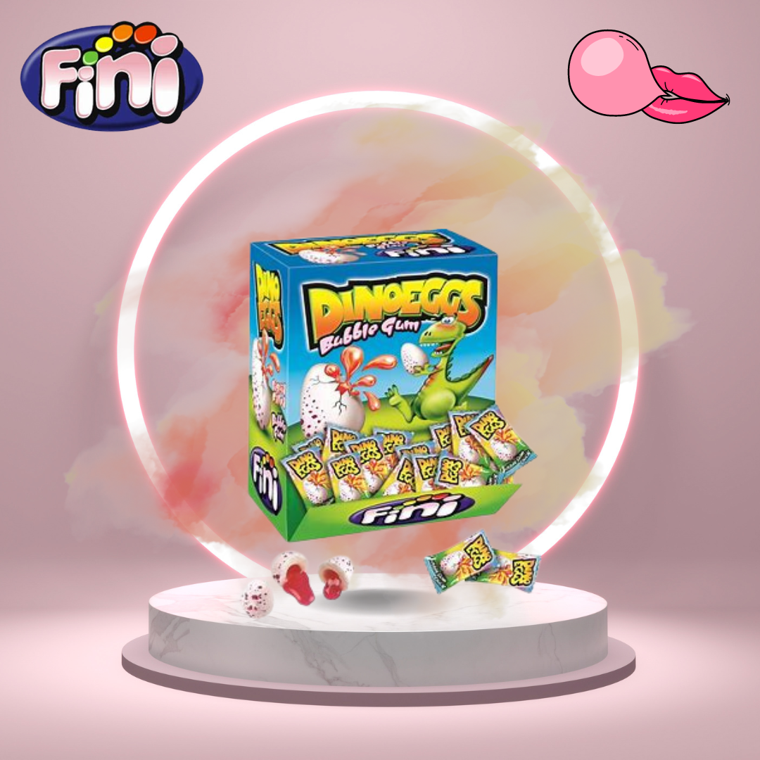 Dinoeegs bubble gum